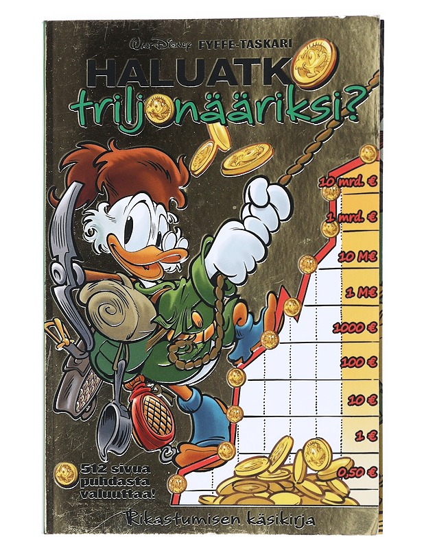 Haluatko triljonääriksi? - Hyyppä, Aki - Sarjakuvat - 10105514815 - 0