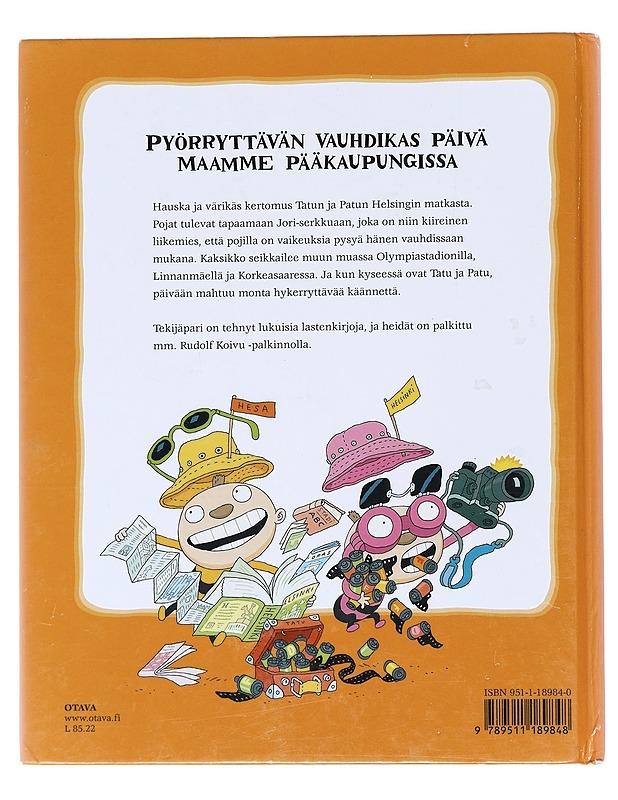 Tatu ja Patu Helsingissä - Havukainen, Aino - Lastenkirjat - 10105514816 - 1