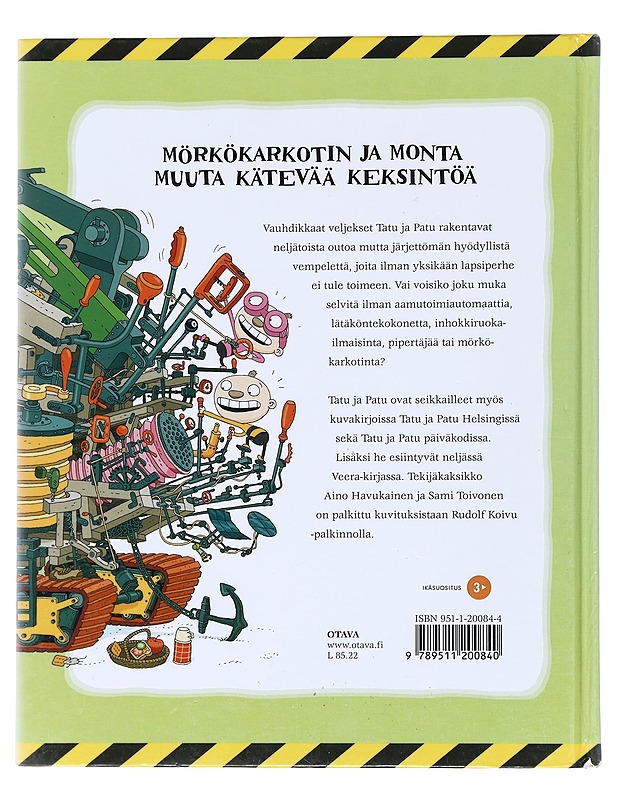 Tatun ja Patun oudot kojeet - Havukainen, Aino - Lastenkirjat - 10105514821 - 1