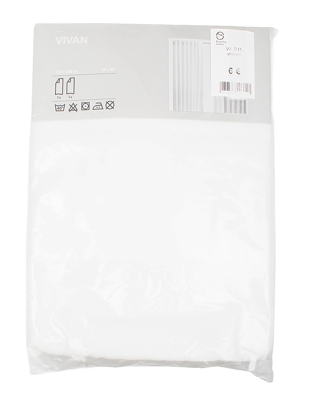 IKEA Vivan verhot, 145x250 cm - 2kpl - Verhot ja kapat - 10105514823 - 0