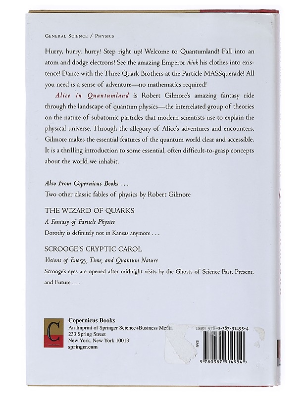 Alice In Quantumland- Robert Gilmore - Tietokirjat ja oppaat - 10105514898 - 1