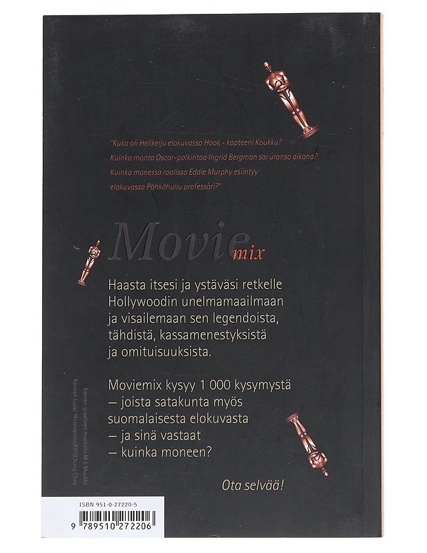 Movie Mix: 1000 kysymystä elokuvasta - Kokko, Heikki - Tietokirjat ja oppaat - 10105514899 - 1