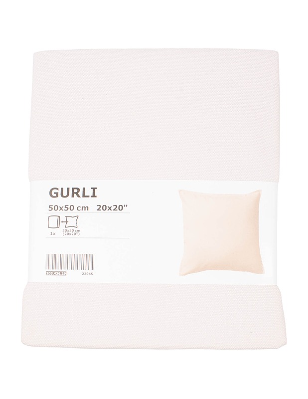 IKEA GURLI tyynynpäällinen, 50x50 cm - Koriste-esineet - 10105514917 - 0