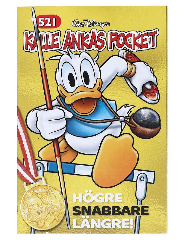 Kalle Ankas Pocket 521: Högre snabbare längre! - Ling Meijer, Anna - Sarjakuvat - 10105514923 - 0