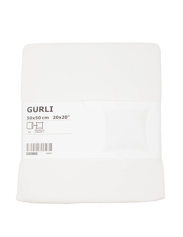 IKEA GURLI tyynynpäällinen, 50x50 cm - Koriste-esineet - 10105514927 - 0
