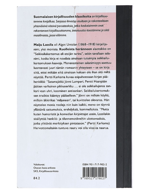 Kuolleista herännyt - Maiju Lassila - Romaanit ja novellit - 10105514946 - 1