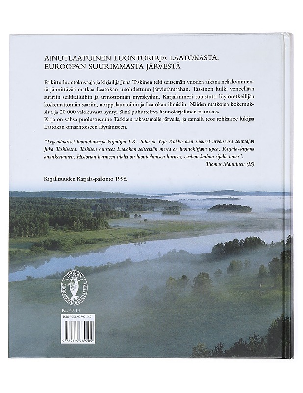Laatokan seitsemän merta - Taskinen , Juha - Tietokirjat - 10105514956 - 1