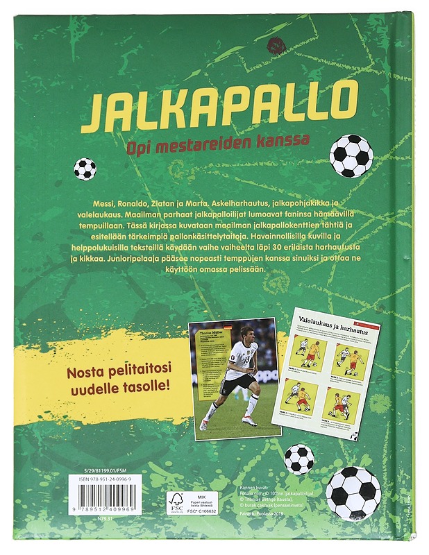 Jalkapallo : opi mestareiden kanssa - Noa, Sandra - Tietokirjat ja oppaat - 10105514960 - 1