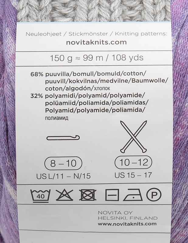 NOVITA Porvoo trikookudelanka, 150 g - Käsityö - 10105514969 - 1