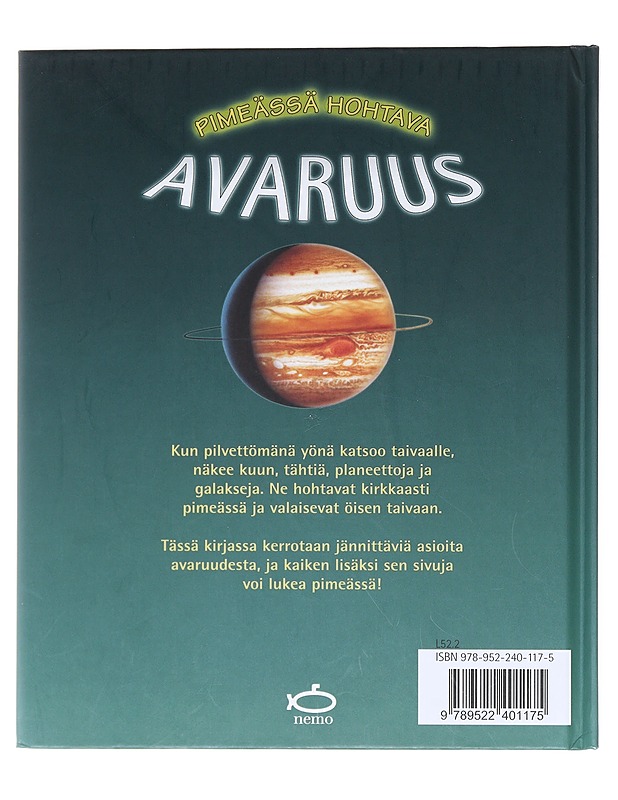 Pimeässä hohtava avaruus - Harris, Nicholas - Tietokirjat ja oppaat - 10105514970 - 1