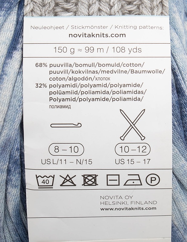 NOVITA Porvoo trikookudelanka, 150 g - Käsityö - 10105514982 - 1