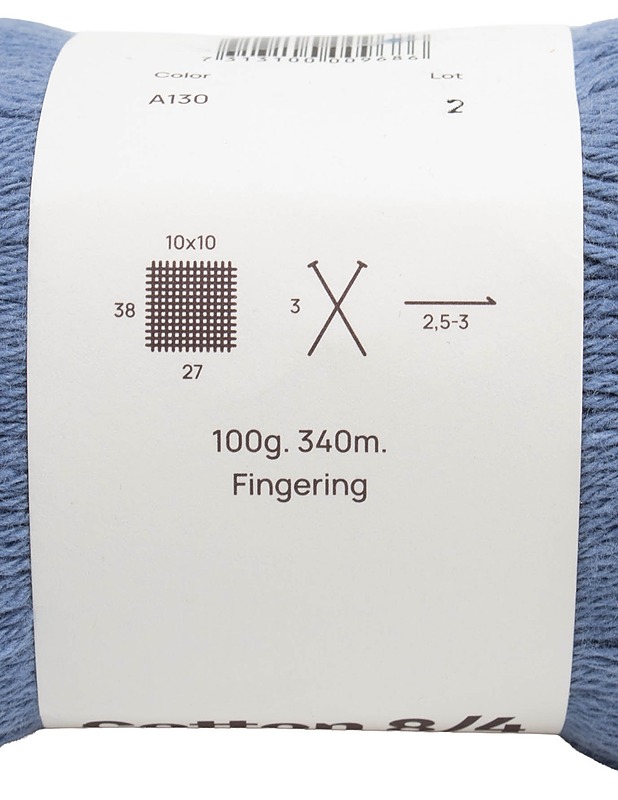 ADLIBRIS puuvillalanka, 100 g - Käsityö - 10105514988 - 1