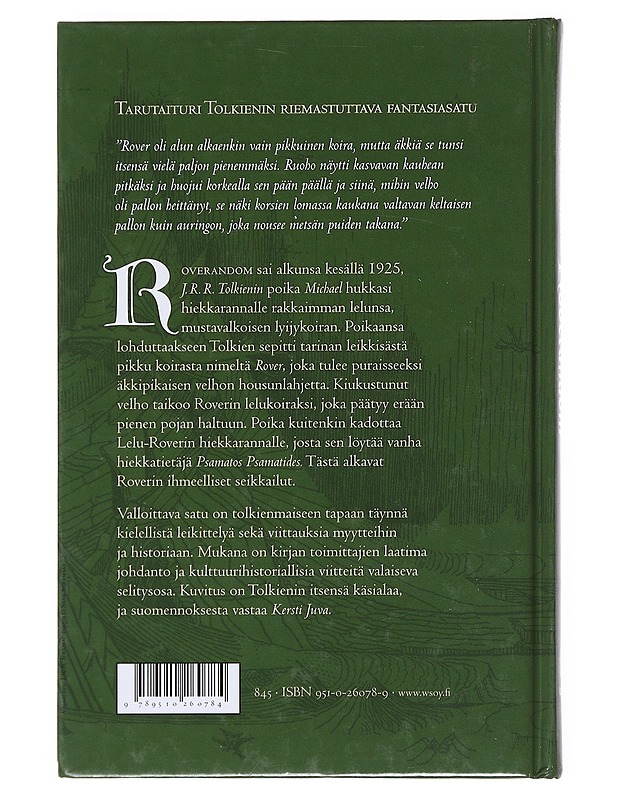 Roverandom - Tolkien, J. R. R. - Lastenkirjat - 10105515031 - 1