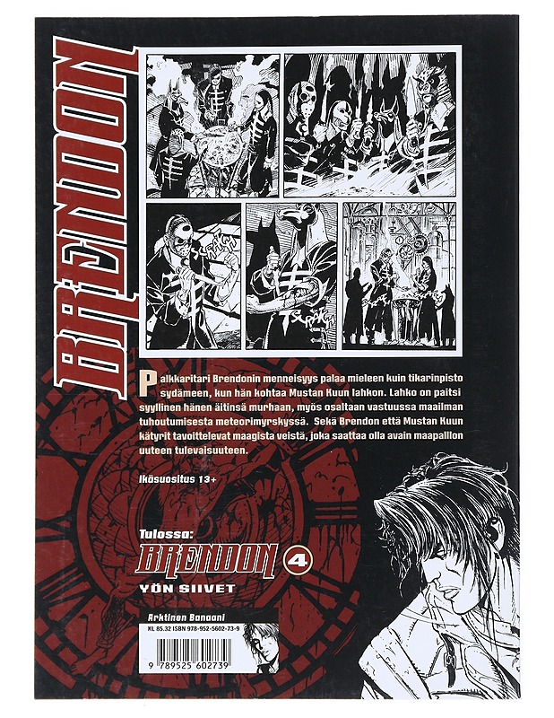 Brendon 3 : Musta kuu - Chiaverotti - Sarjakuvat - 10105515050 - 1