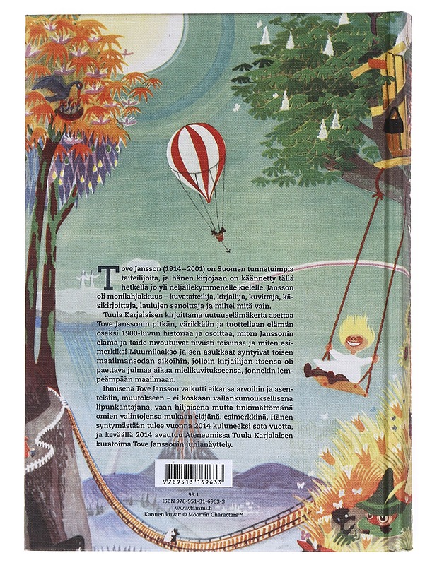 Tove Jansson : tee työtä ja rakasta - Tuula Karjalainen - Elämäkerrat ja muistelmat - 10105515058 - 1