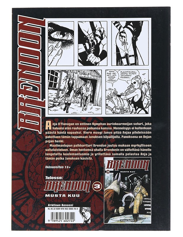 Brendon 2 : Pimeyden kyynel - Chiaverotti - Sarjakuvat - 10105515067 - 1