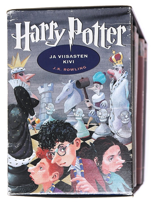 Harry Potter 1-7 (koko sarja) : viisasten kivi ; salaisuuksien kammio ; Azkabanin vanki ; liekehtivä pikari ; Feeniksin kilta ; puoliverinen prinssi ; kuoleman varjelukset - J.K. R - Nuorten kirjat - 10105515066 - 0