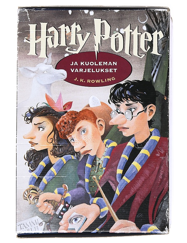 Harry Potter 1-7 (koko sarja) : viisasten kivi ; salaisuuksien kammio ; Azkabanin vanki ; liekehtivä pikari ; Feeniksin kilta ; puoliverinen prinssi ; kuoleman varjelukset - J.K. R - Nuorten kirjat - 10105515066 - 2