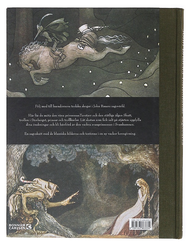 John Bauers förtrollande sagovärld - Bauer, John - Kaunokirjallisuus - 10105515075 - 1
