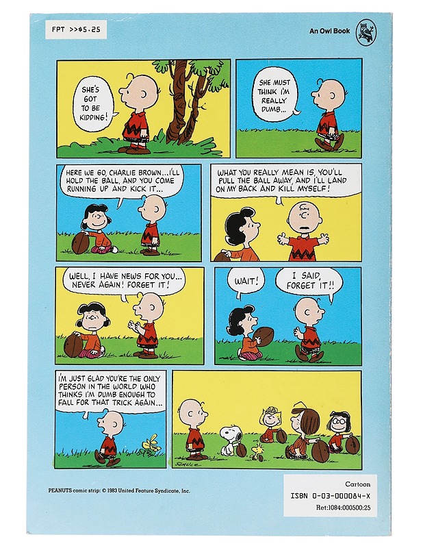 I'm Not Your Sweet Babboo! - Schulz, Charles - Lastenkirjat - 10105515078 - 1