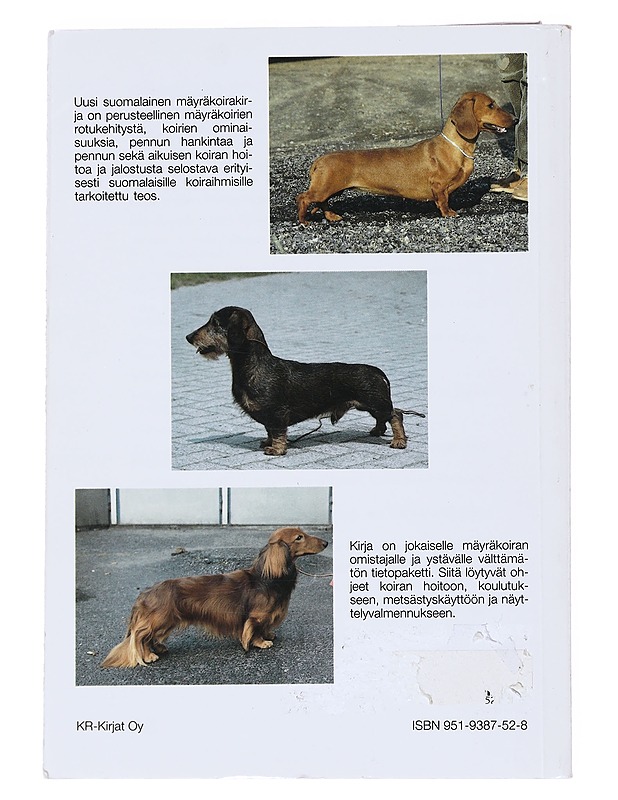 Uusi suomalainen mäyräkoirakirja - Lampero, Markus - Tietokirjat ja oppaat - 10105515079 - 1