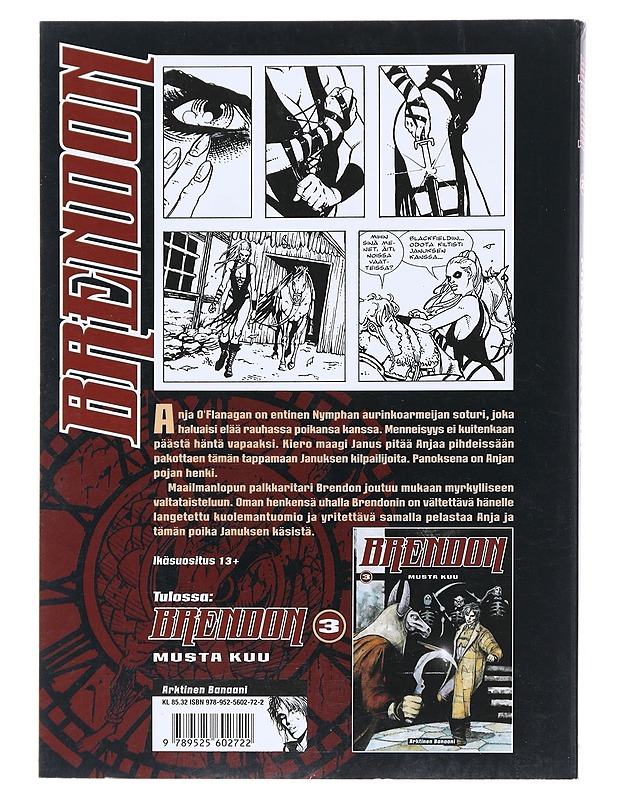 Brendon 2 : Pimeyden kyynel - Chiaverotti - Sarjakuvat - 10105515077 - 1