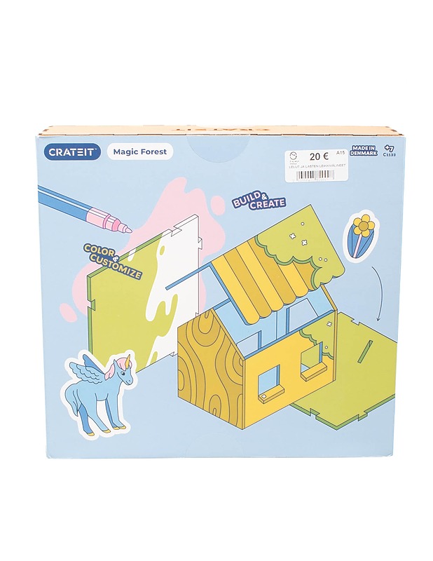 CRATEIT Magic Forest puulelu rakennussarja - Lasten lelut - 10105515083 - 1