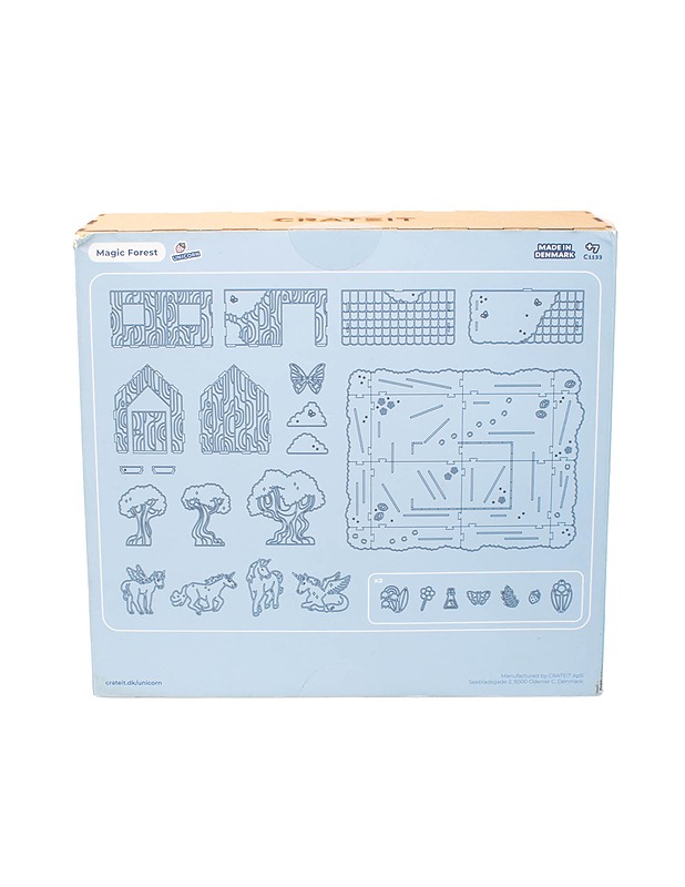 CRATEIT Magic Forest puulelu rakennussarja - Lasten lelut - 10105515083 - 2