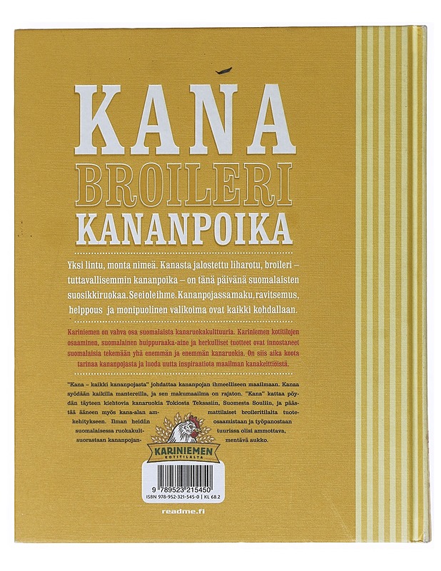 Kana : kaikki kananpojasta - Takala, Mikko - Ruokakirjat - 10105515086 - 1
