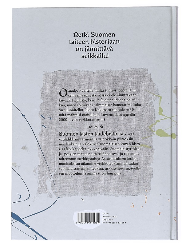 Suomen lasten taidehistoria - Kuisma, Juha - Lastenkirjat - 10105515087 - 1