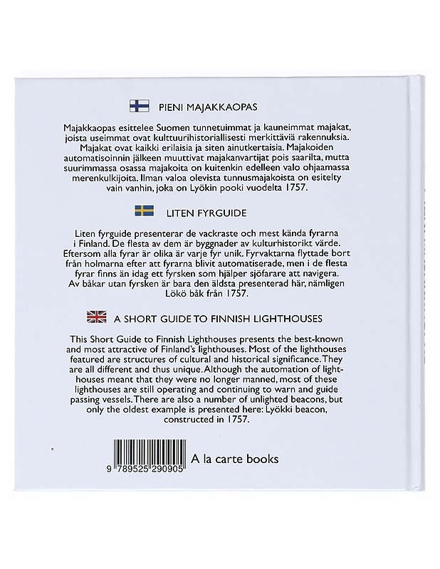 Pieni majakkaopas = Liten fyrguide = a short guide to Finnish lighthouses - Stenros, Manne - Tietokirjat ja oppaat - 10105515139 - 1