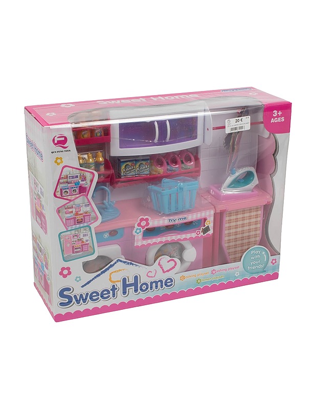 Sweet Home muotinuken pesuhuone - Lasten lelut - 10105515172 - 0