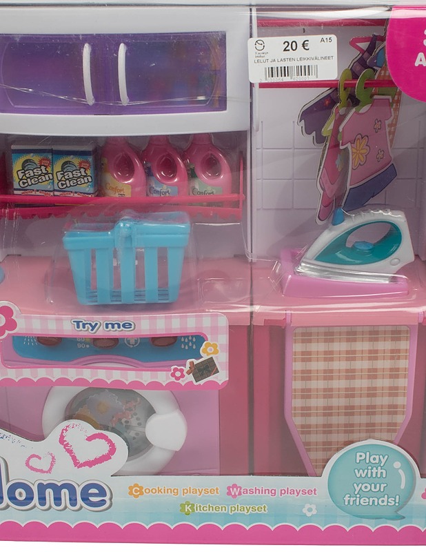 Sweet Home muotinuken pesuhuone - Lasten lelut - 10105515172 - 2