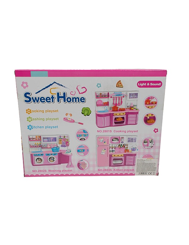 Sweet Home muotinuken pesuhuone - Lasten lelut - 10105515172 - 3