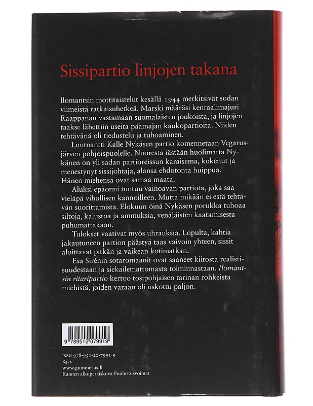 Ilomantsin ritaripartio - Esa Sirén - Romaanit ja novellit - 10105515174 - 1