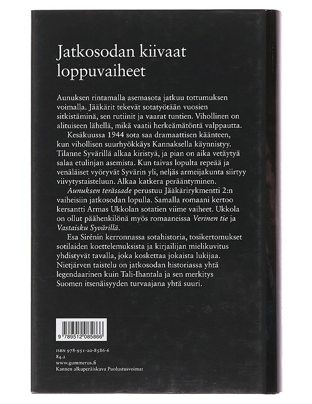 Aunuksen terässade - Esa Sirén - Romaanit ja novellit - 10105515178 - 1