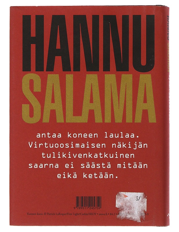 Sydän paikallaan - Hannu Salama - Romaanit ja novellit - 10105515186 - 1