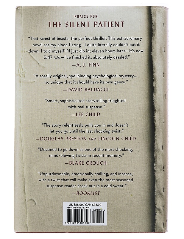 The silent patient - Alex Michaelides - Jännitys ja dekkarit - 10105515191 - 1