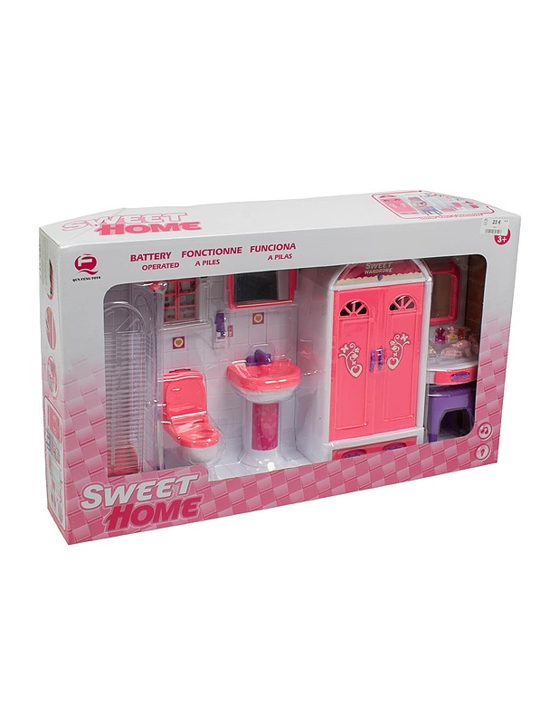 SWEET HOME muotinuken kylpyhuone - Lasten lelut - 10105515210 - 0