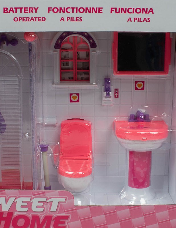 SWEET HOME muotinuken kylpyhuone - Lasten lelut - 10105515210 - 1