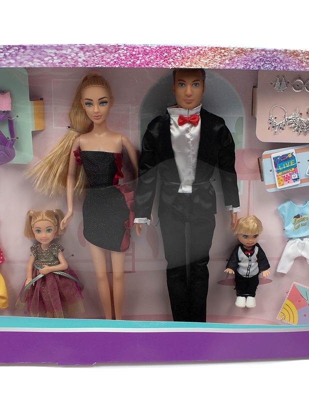 Fantasy World nukkepakkaus perhe - Lasten lelut - 10105515215 - 1