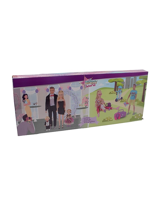 Fantasy World nukkepakkaus perhe - Lasten lelut - 10105515215 - 4