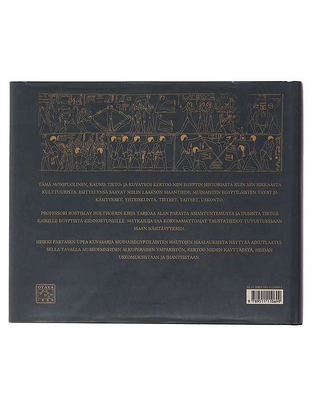 Muinaisen Egyptin kulttuuri - Rostislav Holthoer - Historiakirjat - 10105515219 - 1