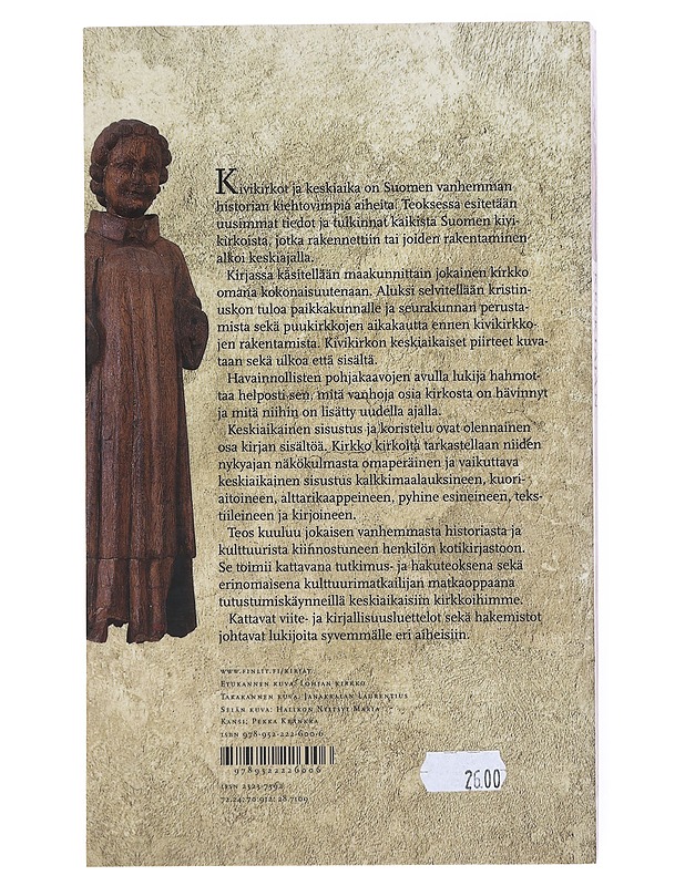 Suomen keskiajan kivikirkot - Hiekkanen, Markus - Historiakirjat - 10105515220 - 1