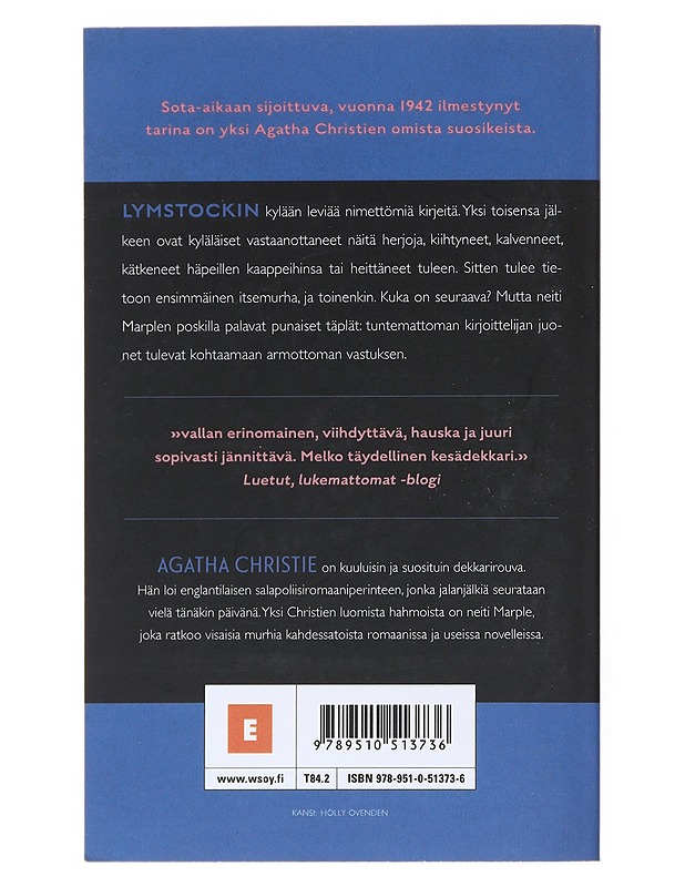 Syyttävä sormi - Christie, Agatha - Kirja lahjaksi - 10105515245 - 1