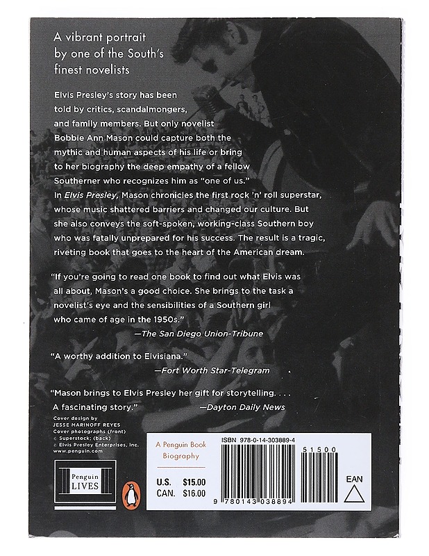 Elvis Presley : A Life - Bobbie Ann Mason - Elämäkerrat ja muistelmat - 10105515256 - 1