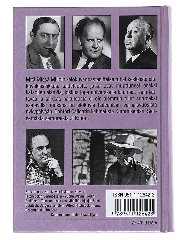 Mitä Missä Milloin : Elokuvaopas - Antti Alanen - Historiakirjat - 10105515267 - 1