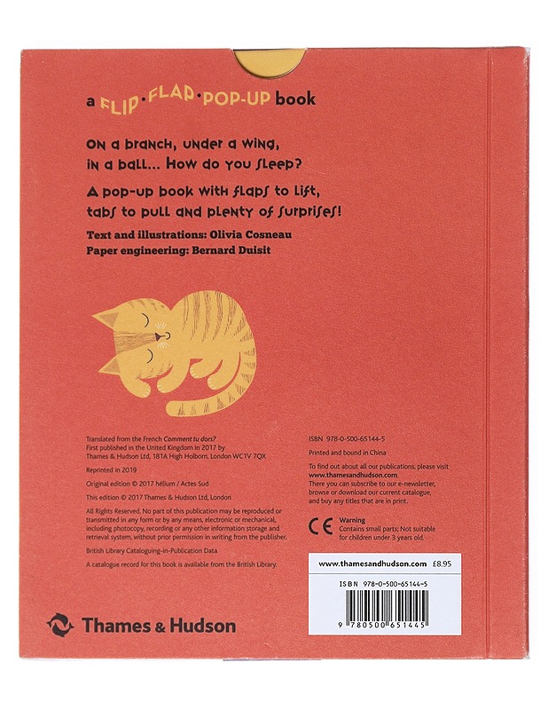 How Do You Sleep? (Flip Flap Pop-Up) - Olivia Cosneau, Bernard Duisit - Lastenkirjat - 10105515301 - 1