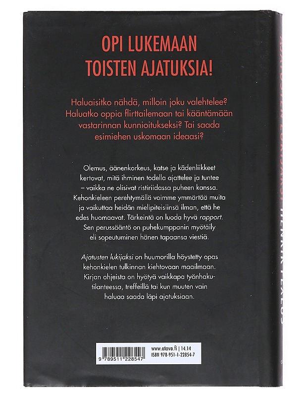 Ajatusten lukijaksi - Fexeus, Henrik - Tietokirjat ja oppaat - 10105515328 - 1