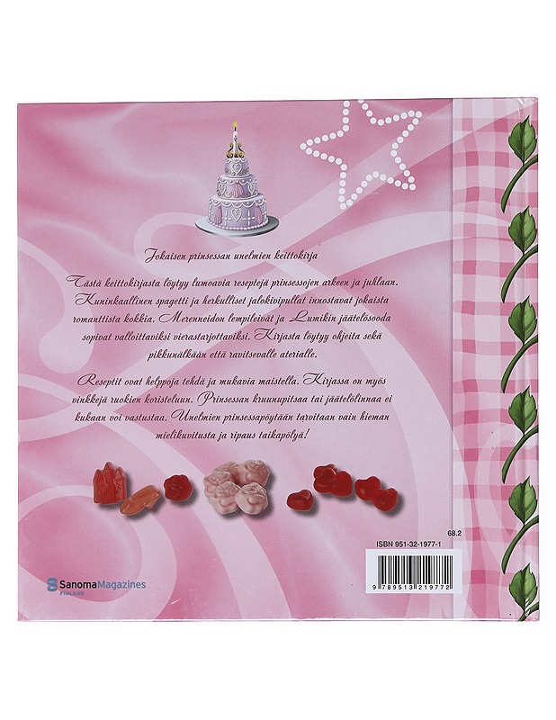 Prinsessojen keittokirja : 26 lumoavaa reseptiä - Langholm, Anette - Ruokakirjat - 10105515336 - 1